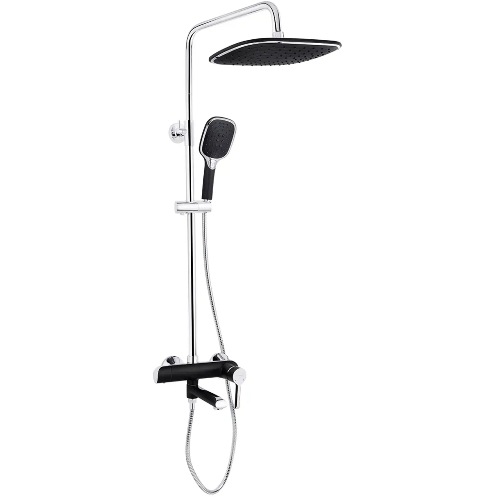 Душовий гарнітур Kroner Essen-SCH063 + змішувач Essen-SCH010 (CVS30210) Душовий гарнітур Kroner Essen-SCH063 + змішувач Essen-SCH010 (CVS30210)