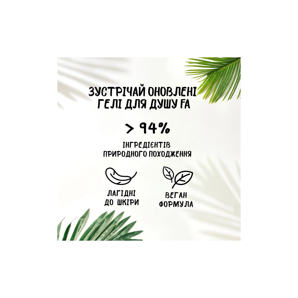 Гель для душу Fa Yoghurt Blueberry 250 мл (9000101297003)