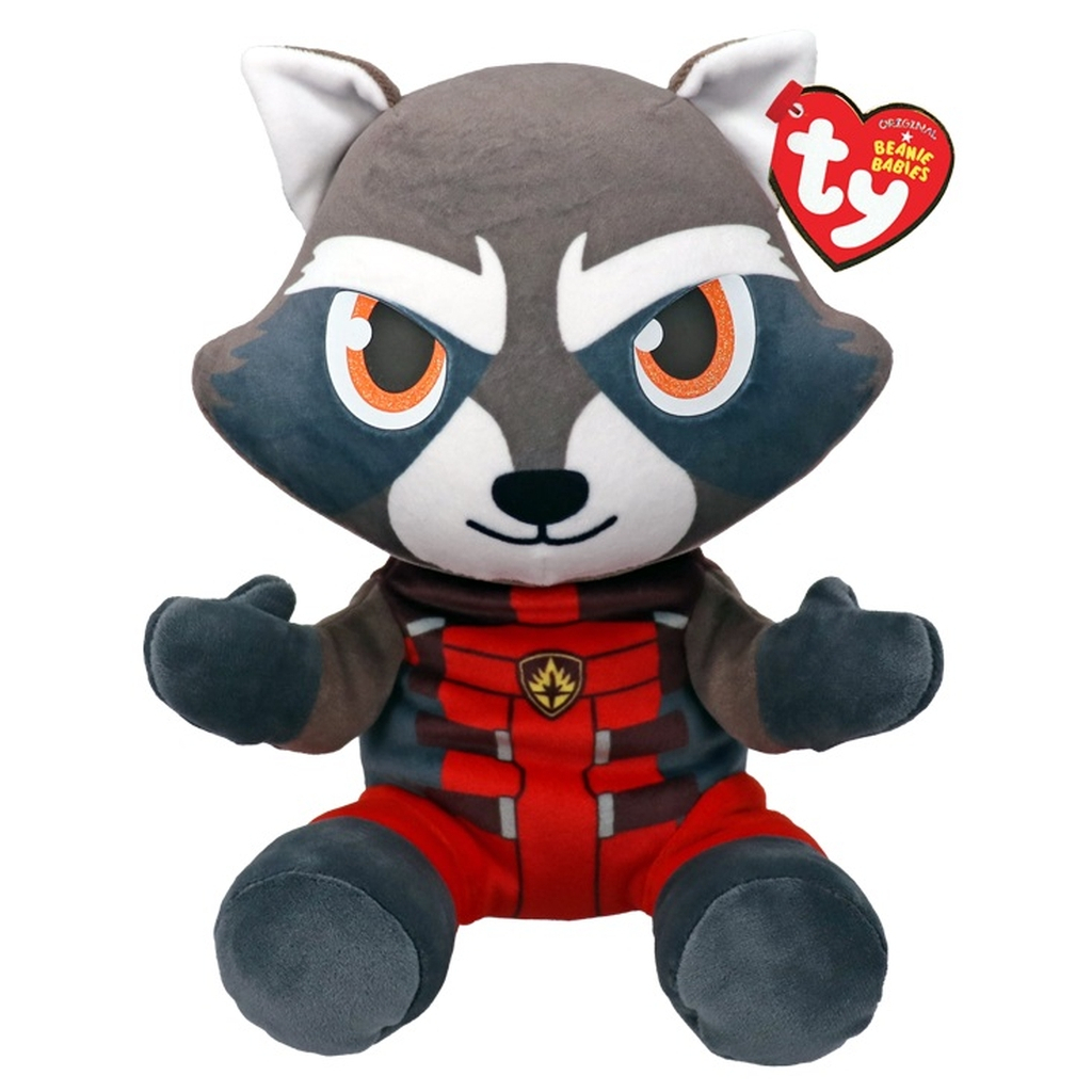 М'яка іграшка Ty Marvel Єнот Ракета 15 см (44013) М'яка іграшка Ty Marvel Єнот Ракета 15 см (44013)