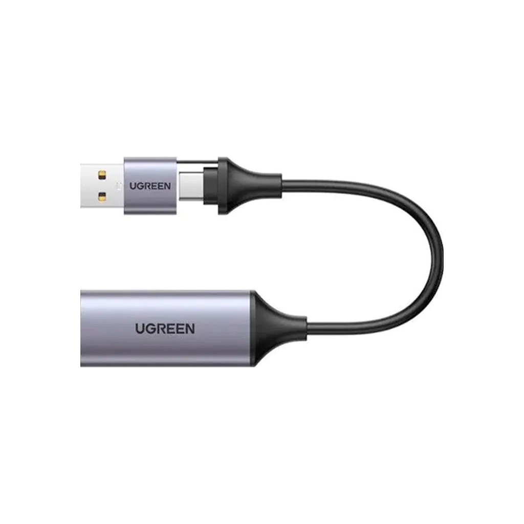 Перехідник USB/USB-C to HDMI 4K/60Hz UGREEN (40189) Перехідник USB/USB-C to HDMI 4K/60Hz UGREEN (40189)