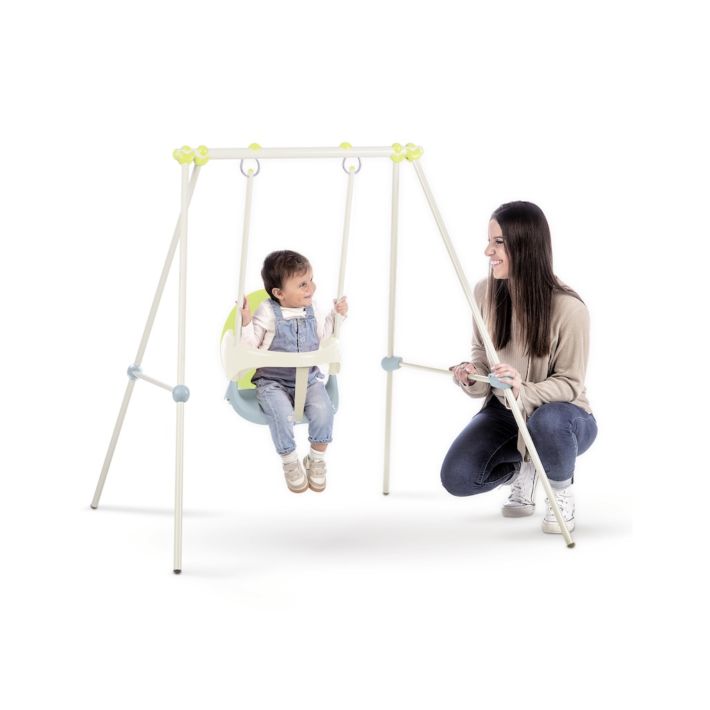 Гойдалка дитяча Smoby Life металева на опорах, , 117x124x118см, 6 міс.+ (7600830306)