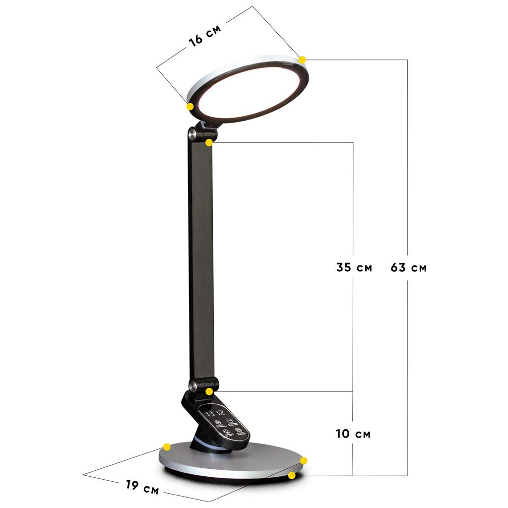 Настільна лампа Mealux DL- 410 Grey (BL-1235 Grey) Настільна лампа Mealux DL- 410 Grey (BL-1235 Grey)