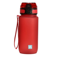 Water bottle Line Art La Plata 600 ml red (60014118LA-02)