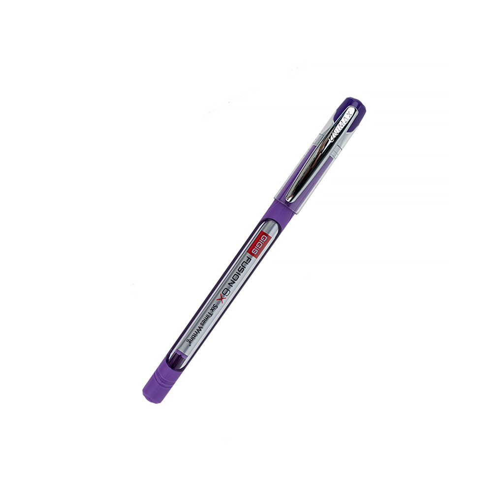 Ручка кулькова Unimax Top Tek Fusion 10 000, фіолетова (UX-10 000-11) Ручка кулькова Unimax Top Tek Fusion 10 000, фіолетова (UX-10 000-11)