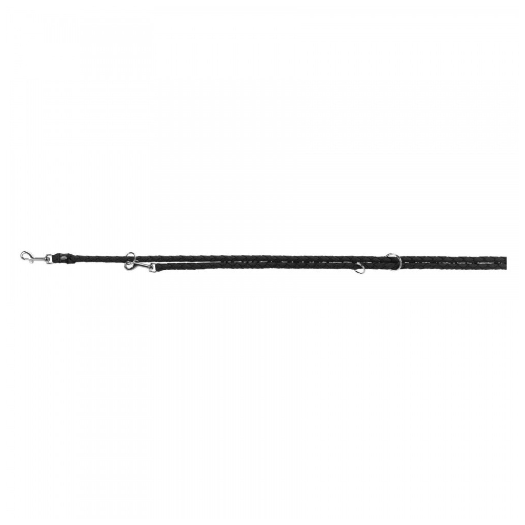 Повідець для собак Trixie Cavo нейлон L-XL 2 м/18 мм чорний (4053032023390)
