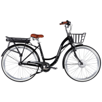 Електровелосипед Dorozhnik 28" eAQUAMARINE BH рама-19" 36B 13А*г 500Вт 2026 чорний (ELB-D-28-109)