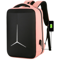 Рюкзак для ноутбука Voltronic 15.6", TT-2020-2P, Nylon, Polyester, Oxford, Pink, USB (TT-2020-2P)