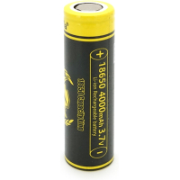 Акумулятор 18650 4000mah (3800-4000mah), 3.7V(2.75-4.2V) Liitokala (King-4000)