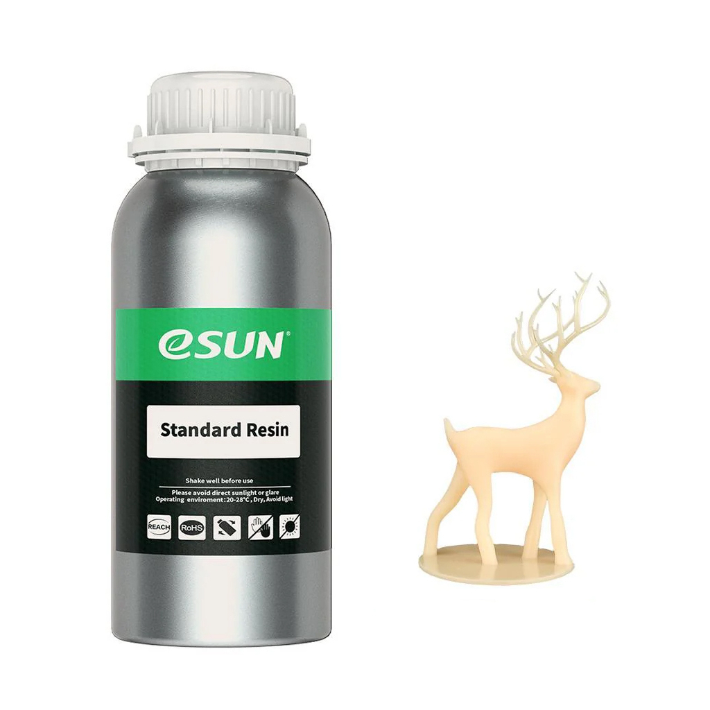 Фотополімерна смола eSUN Resin standard UV/LCD Beige 1kg (STANDARDRESIN-BG1000G)