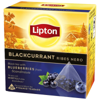 Lipton tea with blackcurrant flavor 20 bags (5063270111925)