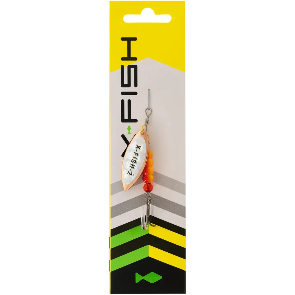 Блешня X-Fish Trophy 9g 2 Copper rainbow (1917.06.14)
