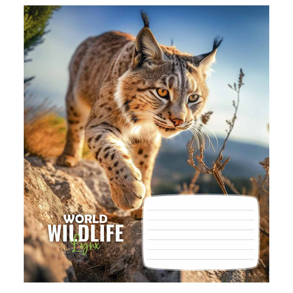 Зошит Школярик Wildlife 12 аркушів клітинка (012-3679K) Зошит Школярик Wildlife 12 аркушів клітинка (012-3679K)