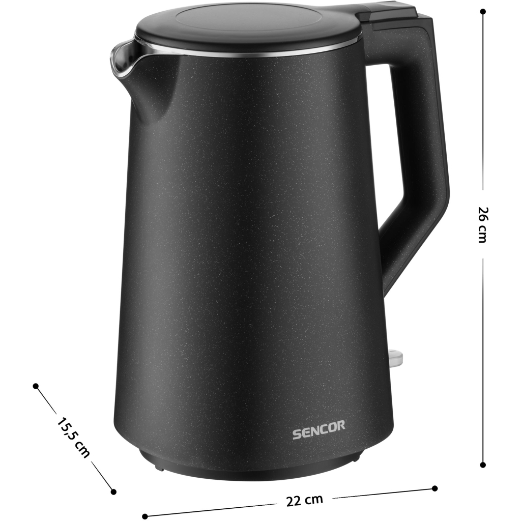 Електрочайник Sencor SWK 0551BK