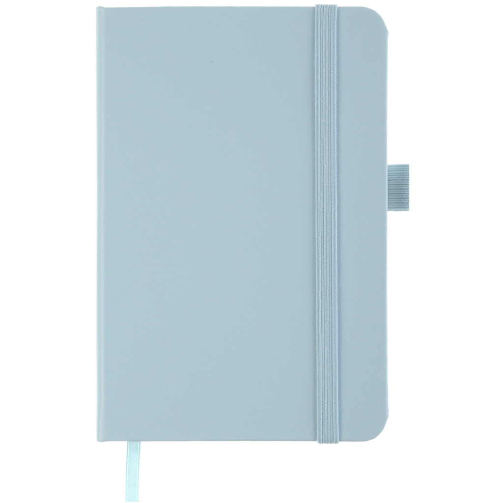 Книга записна Buromax ETALON 95 х 140 мм, 96 аркушів, клітинка, блакитний (BM.296160-14)