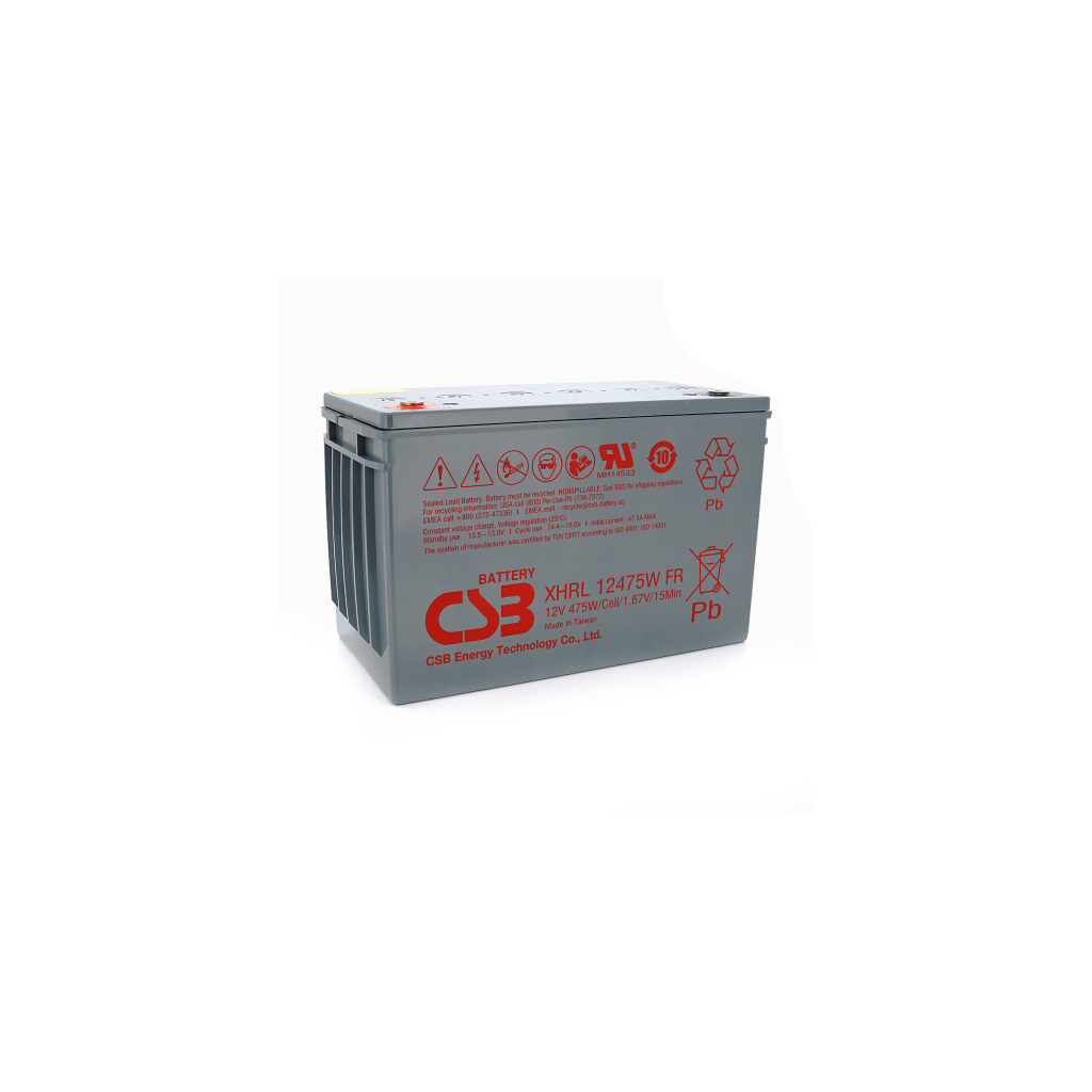 Батарея до ДБЖ CSB XHRL12475WFR 12V 118.8Ah (XHRL12475WFR)