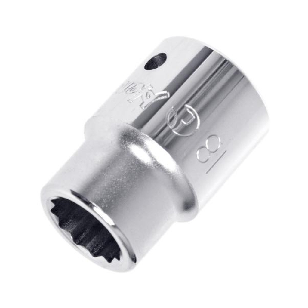 Торцева головка Hans 3/4", 12-гран., 18мм (6402M18) Торцева головка Hans 3/4", 12-гран., 18мм (6402M18)