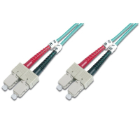 Оптичний патчкорд Digitus SC/UPC-SC/UPC, 50/125, MM, OM3, duplex, 3м (DK-2522-03/3)