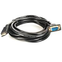 Кабель мультимедійний HDMI to VGA 4.5m Patron (CAB-PN-HDMI-VGA-45)