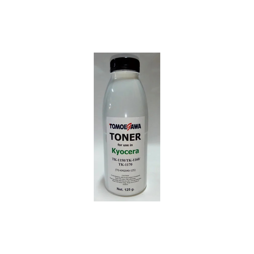 Тонер KYOCERA TK-1150/TK-1160/TK-1170, 125г Tomoegawa (TG-KM2040-125)