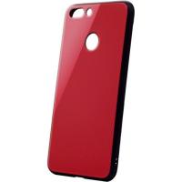 Чохол до мобільного телефона Intaleo Real Glass Huawei P Smart (red) (1283126488191)