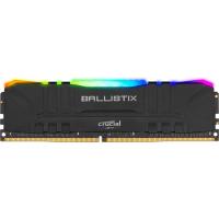 Модуль пам'яті для комп'ютера DDR4 16GB 3200 MHz Ballistix Black RGB Micron (BL16G32C16U4BL)