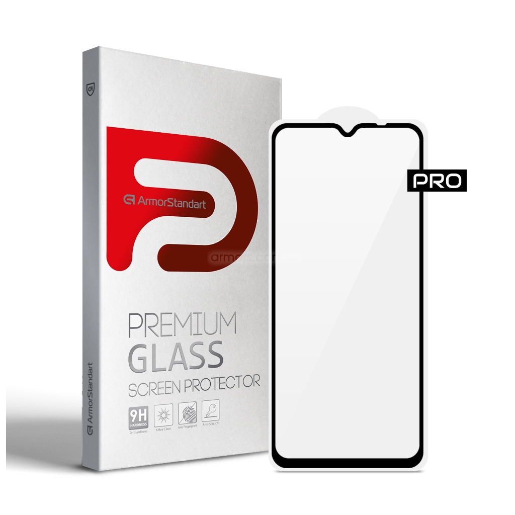 Скло захисне Armorstandart Pro Xiaomi Redmi 10C / 12C Black (ARM61297) Скло захисне Armorstandart Pro Xiaomi Redmi 10C / 12C Black (ARM61297)