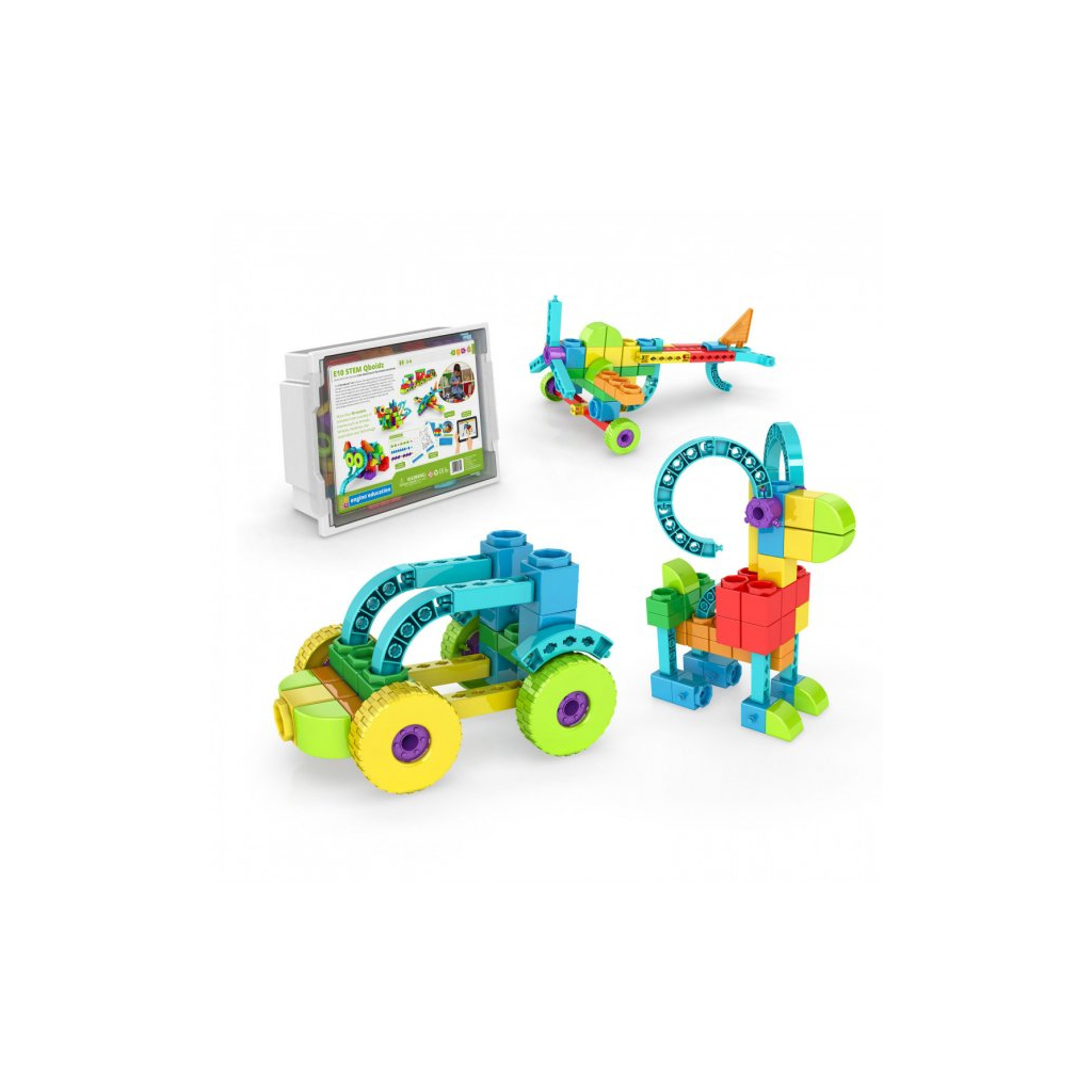 Конструктор Engino STEM Qboidz (E10) Конструктор Engino STEM Qboidz (E10)