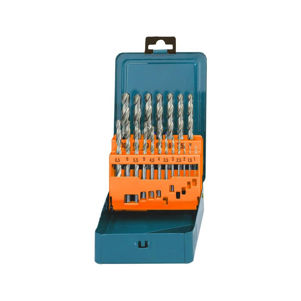 Набір свердл Makita D-54025, по металу, HSS-G, 19 шт. (D-54025) Набір свердл Makita D-54025, по металу, HSS-G, 19 шт. (D-54025)