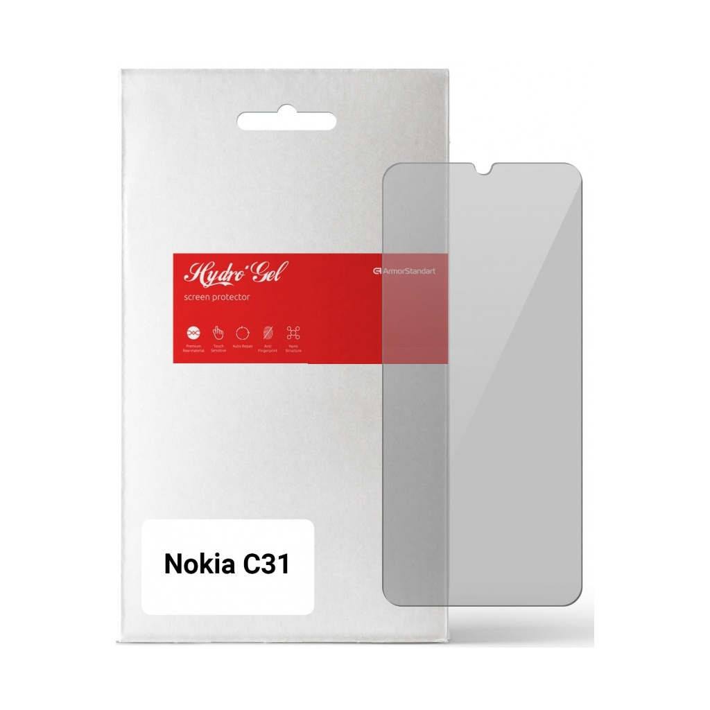 Плівка захисна Armorstandart Anti-spy Nokia C31 (ARM64925) Плівка захисна Armorstandart Anti-spy Nokia C31 (ARM64925)