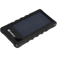 Батарея універсальна Sandberg 16000mAh, Outdoor IP67, Solar Panel 1.4W/280mA, USB-C, USB-A, 5V/3.4A total (420-35)