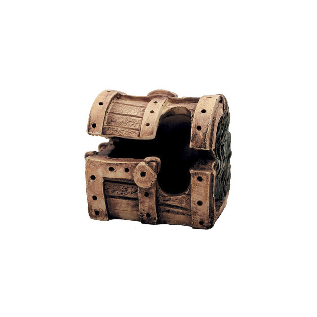 Декорація в акваріум Природа Скриня міні 13х8 см кераміка (4823082401086)