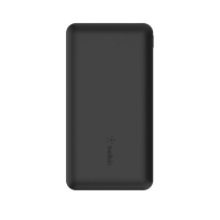 Батарея універсальна Belkin 10000mAh, USB-C, 2*USB-A, 3A max, 6" USB-A to USB-C cable, Black (BPB011btBK)