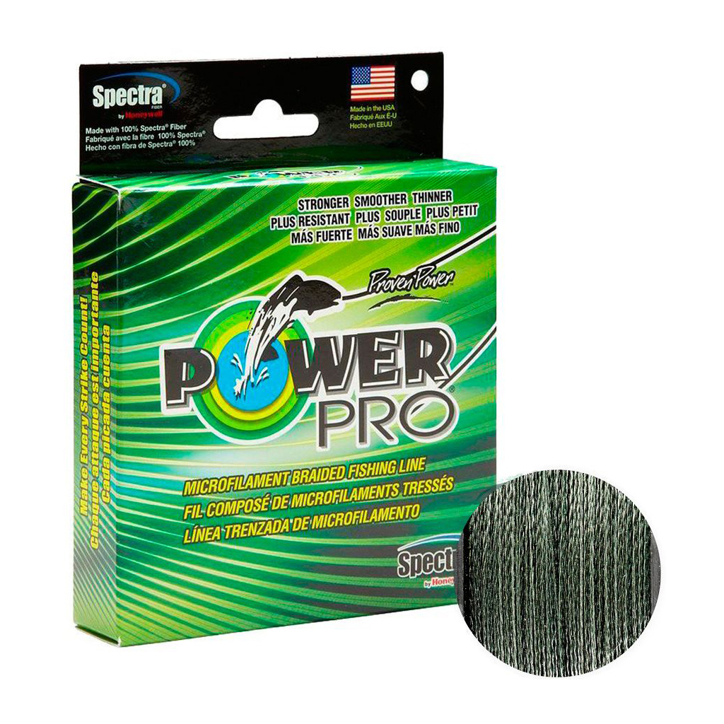 Шнур Power Pro Moss Green 275m 0.19mm 28.6lb/13.0kg (2266.74.63) Шнур Power Pro Moss Green 275m 0.19mm 28.6lb/13.0kg (2266.74.63)