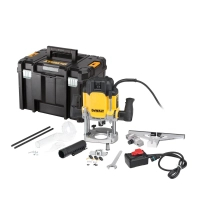 Фрезер DeWALT 9000 - 22000 об/хв, цанговий патрон 12 мм, пульт ДК, кейс TSTAK (DWE627KT)