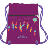 Cool For School Boho Shoe Bag with Two Compartments with Zipper (CF85737)