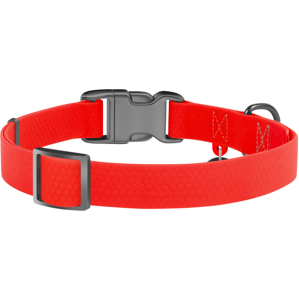 Нашийник для тварин WAUDOG Waterproof з QR паспортом Ш 25 мм Д 38-58 см червоний (27773) Нашийник для тварин WAUDOG Waterproof з QR паспортом Ш 25 мм Д 38-58 см червоний (27773)