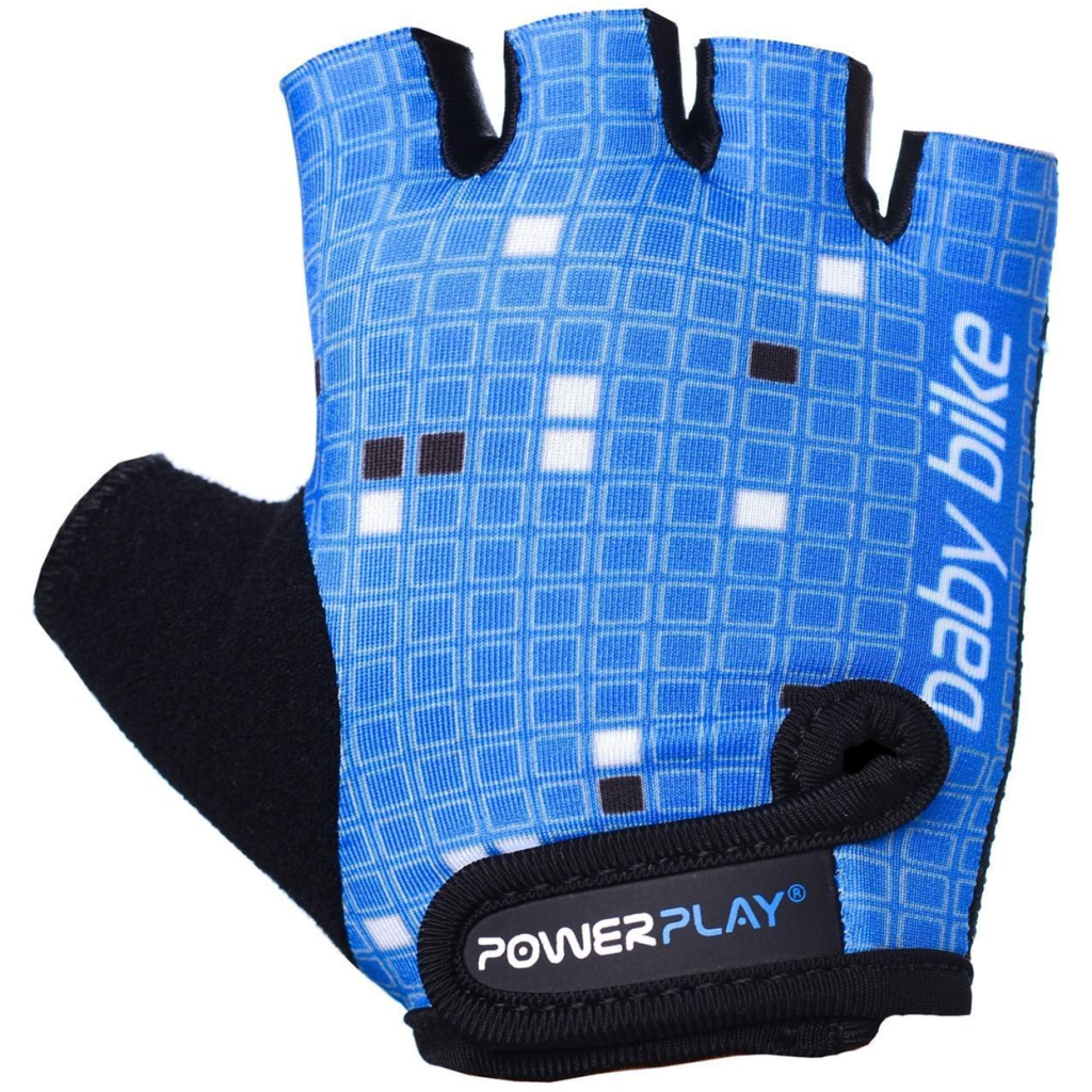 Велорукавиці PowerPlay 5451 Синьо-Білі XS (5451_XS_Blue-White)