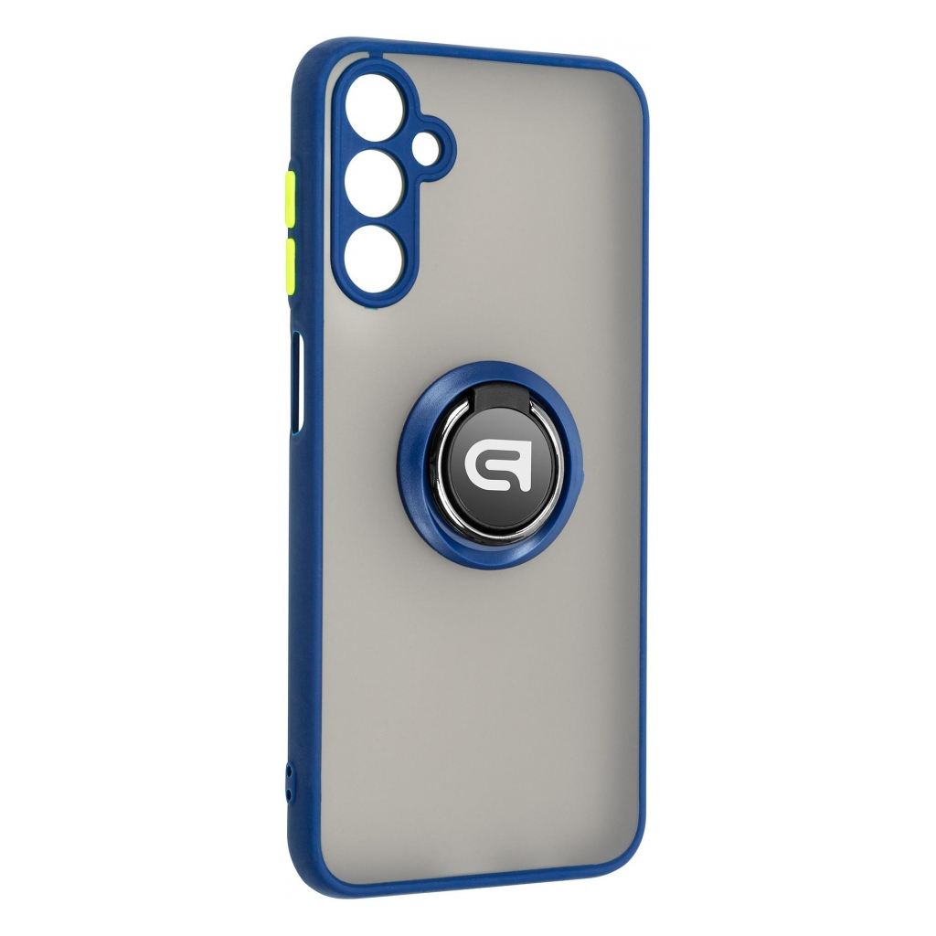 Чохол до мобільного телефона Armorstandart Frosted Matte Ring Samsung A24 4G (A245) Navy Blue (ARM68897) Чохол до мобільного телефона Armorstandart Frosted Matte Ring Samsung A24 4G (A245) Navy Blue (ARM68897)