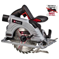 Circular saw Einhell TE-CS 18/190 Li BL - Solo battery, PXC, 18V, disc 190x20 mm (without battery and battery) (4331210)