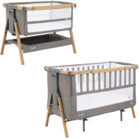 Ліжечко Tutti Bambini трансформер 2 в 1 CoZee XL light gray (211209/3590)