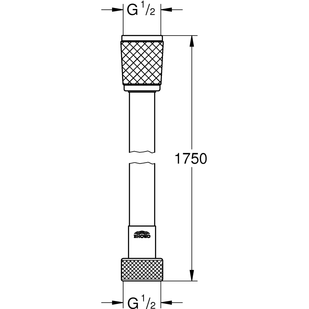 Шланг для душа Grohe QuickFix 287422432 (CV032184)