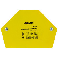 Магніт для зварювання Sigma трапеція 11кг 78x32x47x28.5мм (30,45,60,90,75,135 °) (4270341)