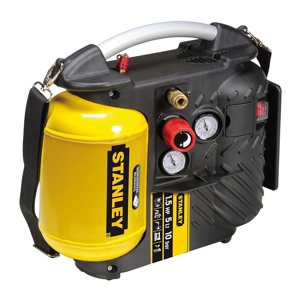 Компресор Stanley DN 200/10/5, 180 л/хв, 1.1 кВт, 9,7 кг (DN200/10/5)