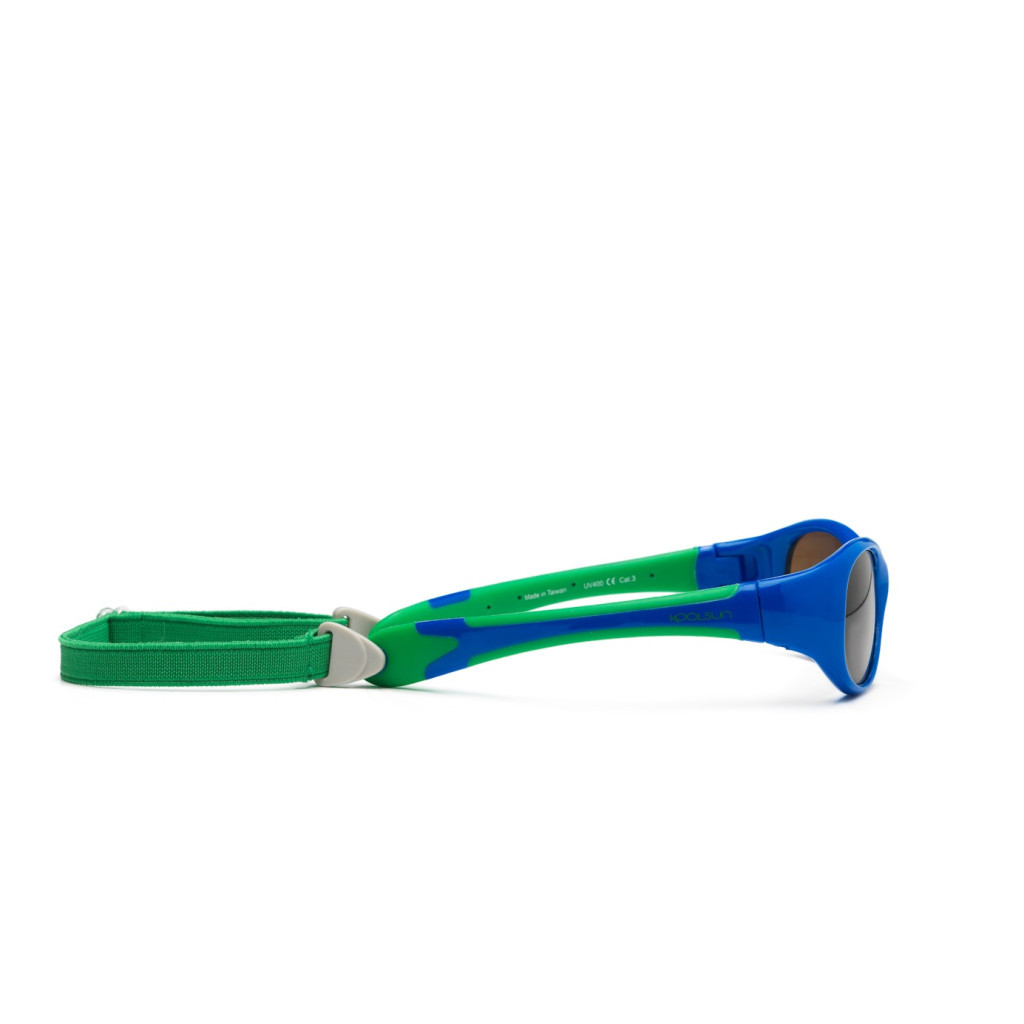 Дитячі сонцезахисні окуляри Koolsun Flex зелені 0 + (KS-FLRS000)