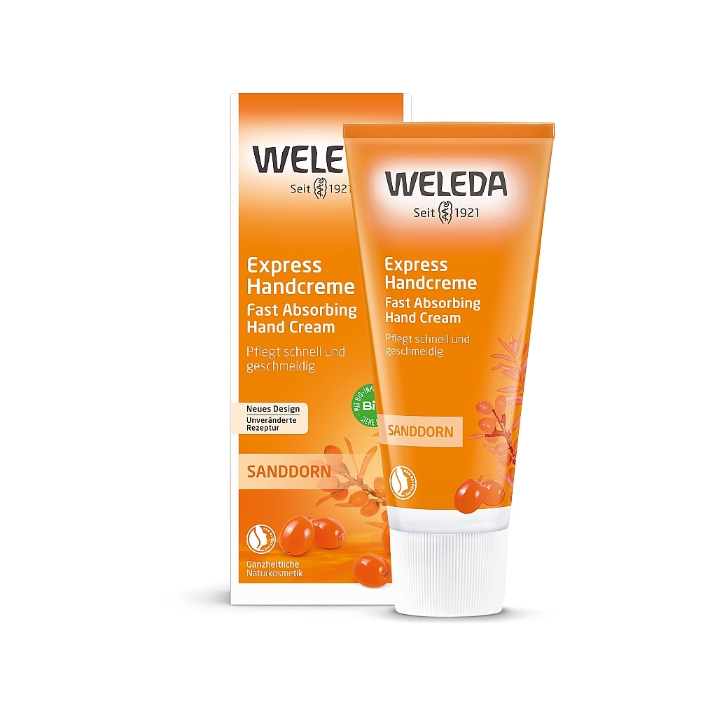 Крем для рук Weleda Sea Buckthorn Експрес-догляд 50 мл (4001638523028)