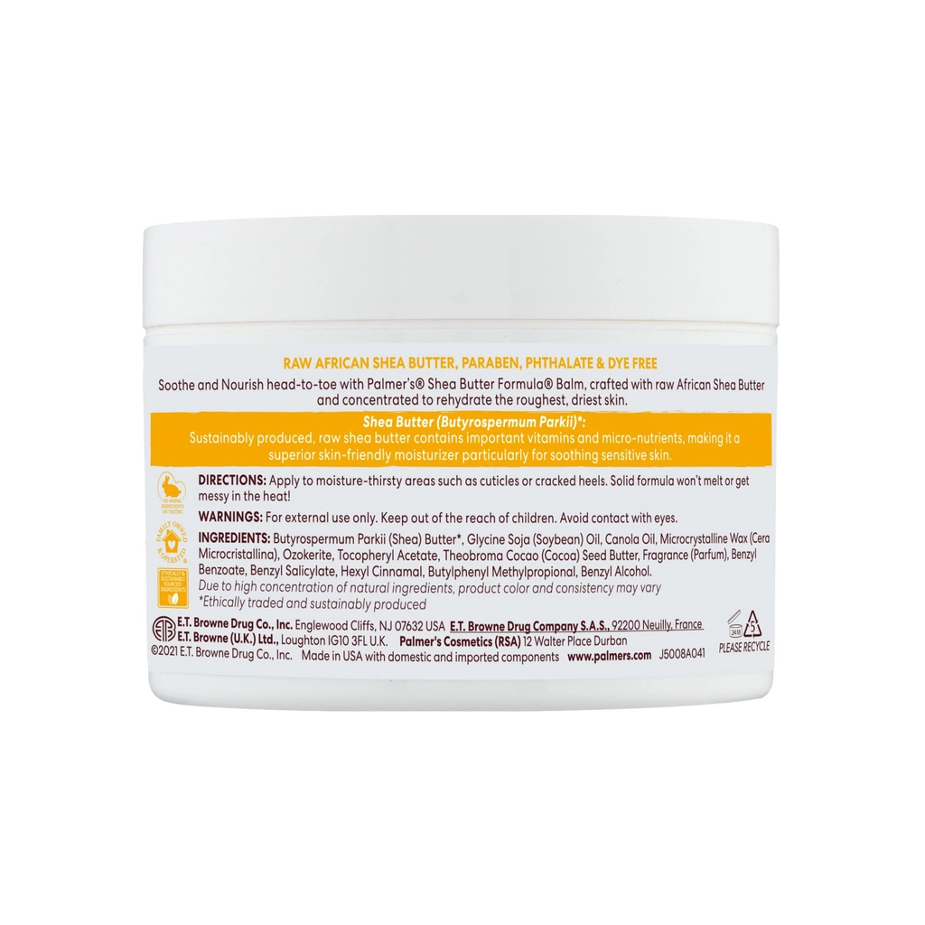 Бальзам для тіла Palmer's Shea Butter Formula З олією ши та вітаміном Е 200 г (010181050084)