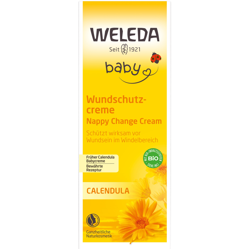 Дитячий крем Weleda Календула Під підгузок від попрілостей 75 мл (4001638523165)