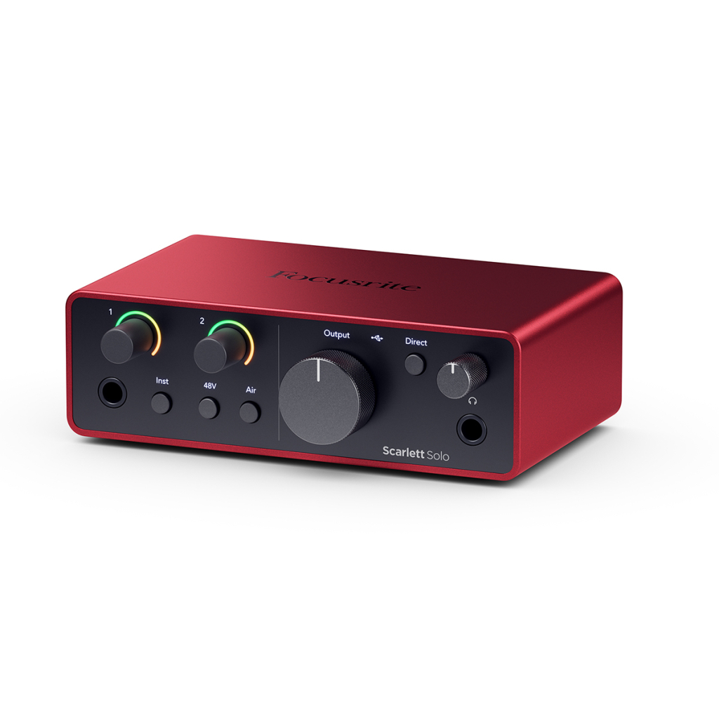 Аудіоінтерфейс Focusrite Scarlett Solo 4th Gen (234617)