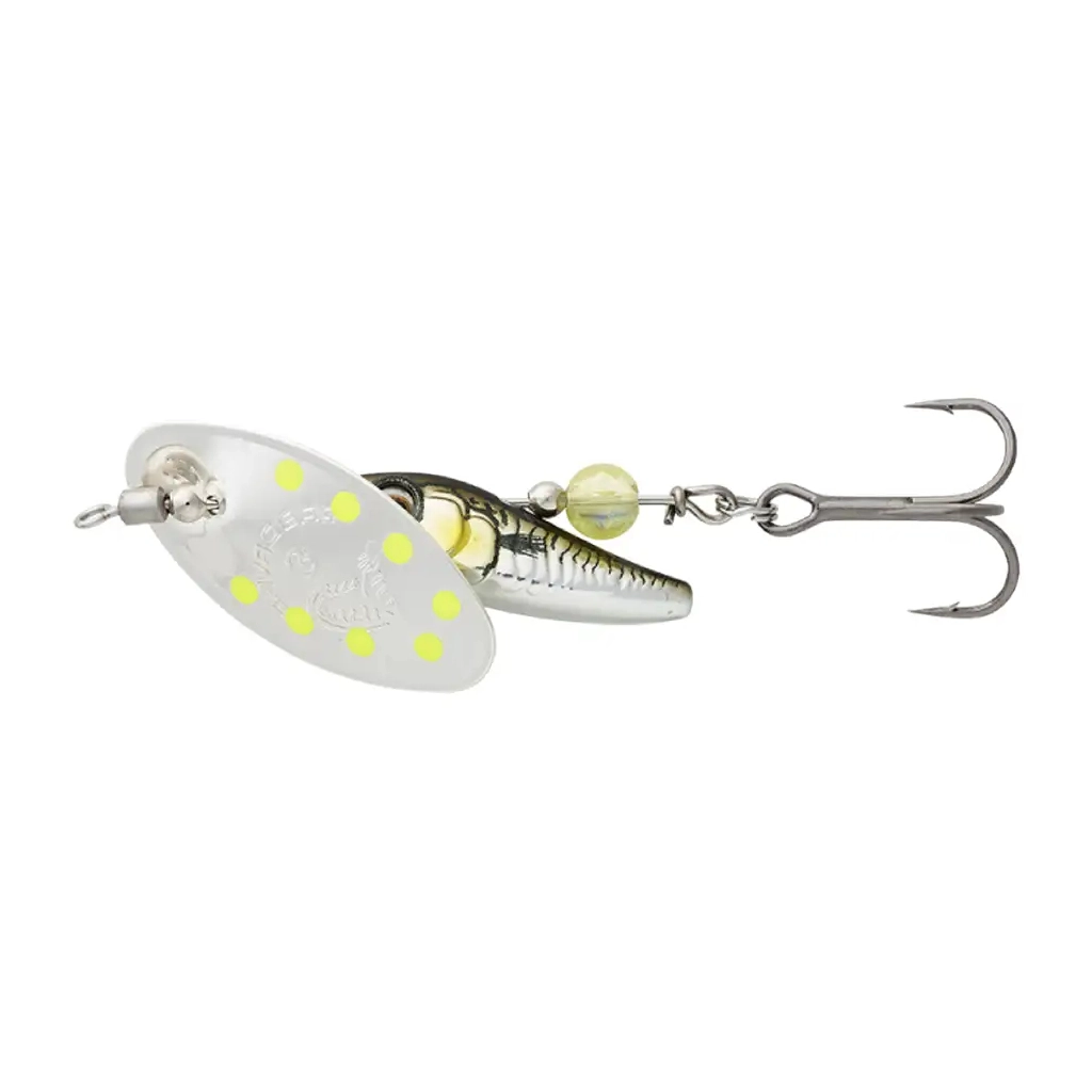 Блешня Savage Gear Sticklebait Spinner 3 9.1g Green Silver Ayu (1854.44.78)