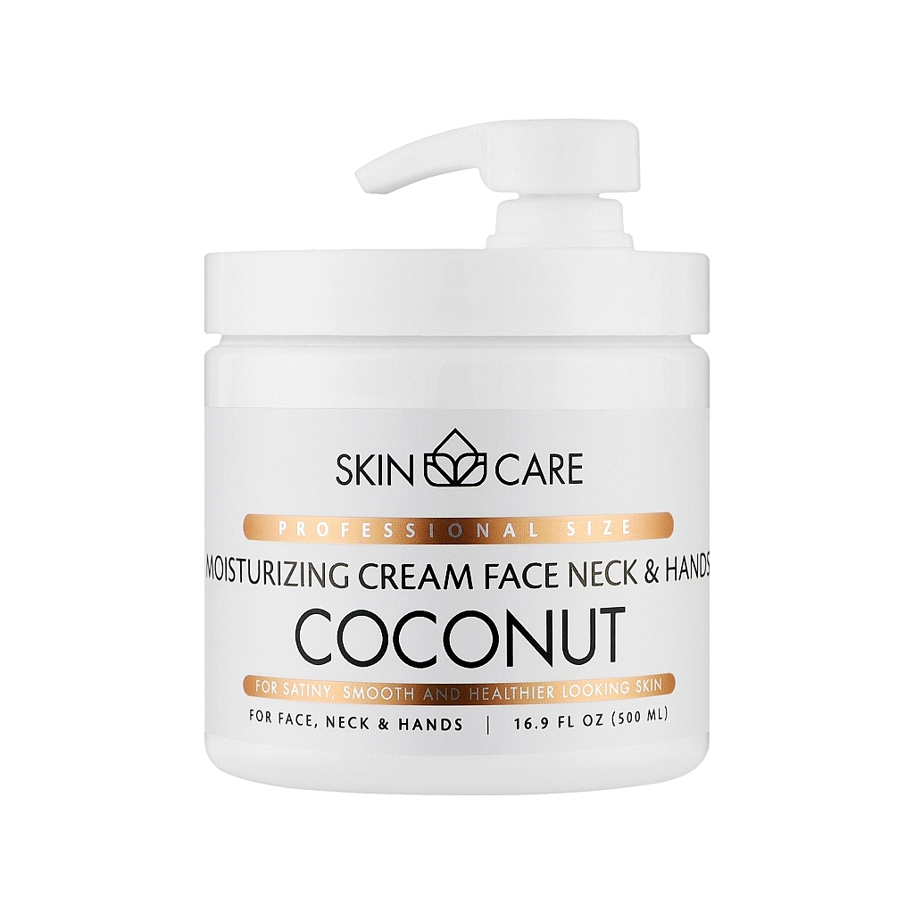 Крем для тіла Dead Sea Collection Skin Care Зволожувальний та живильний З кокосовою олією 500 мл (7290107427647)